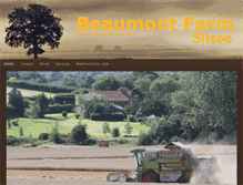 Tablet Screenshot of beaumontfarm.co.uk